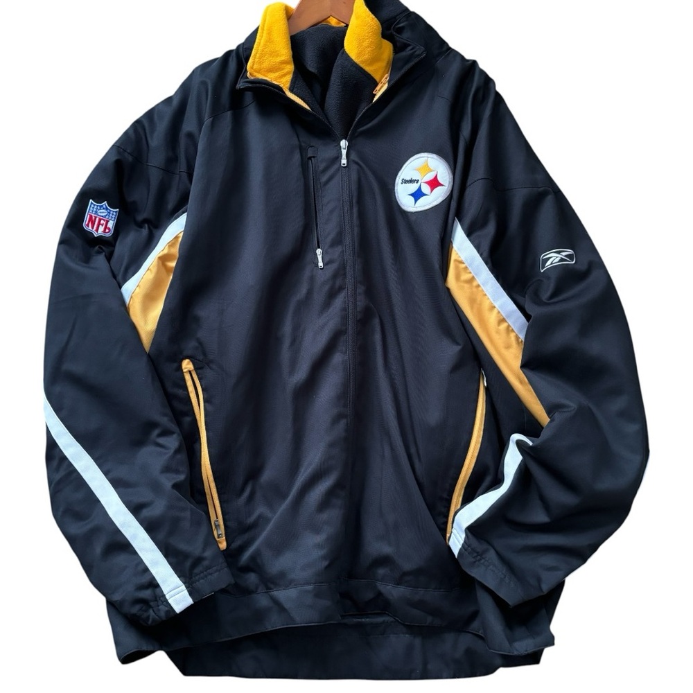 Vintage Reebok Authentic Sideline 2 in 1 Jacket-2X